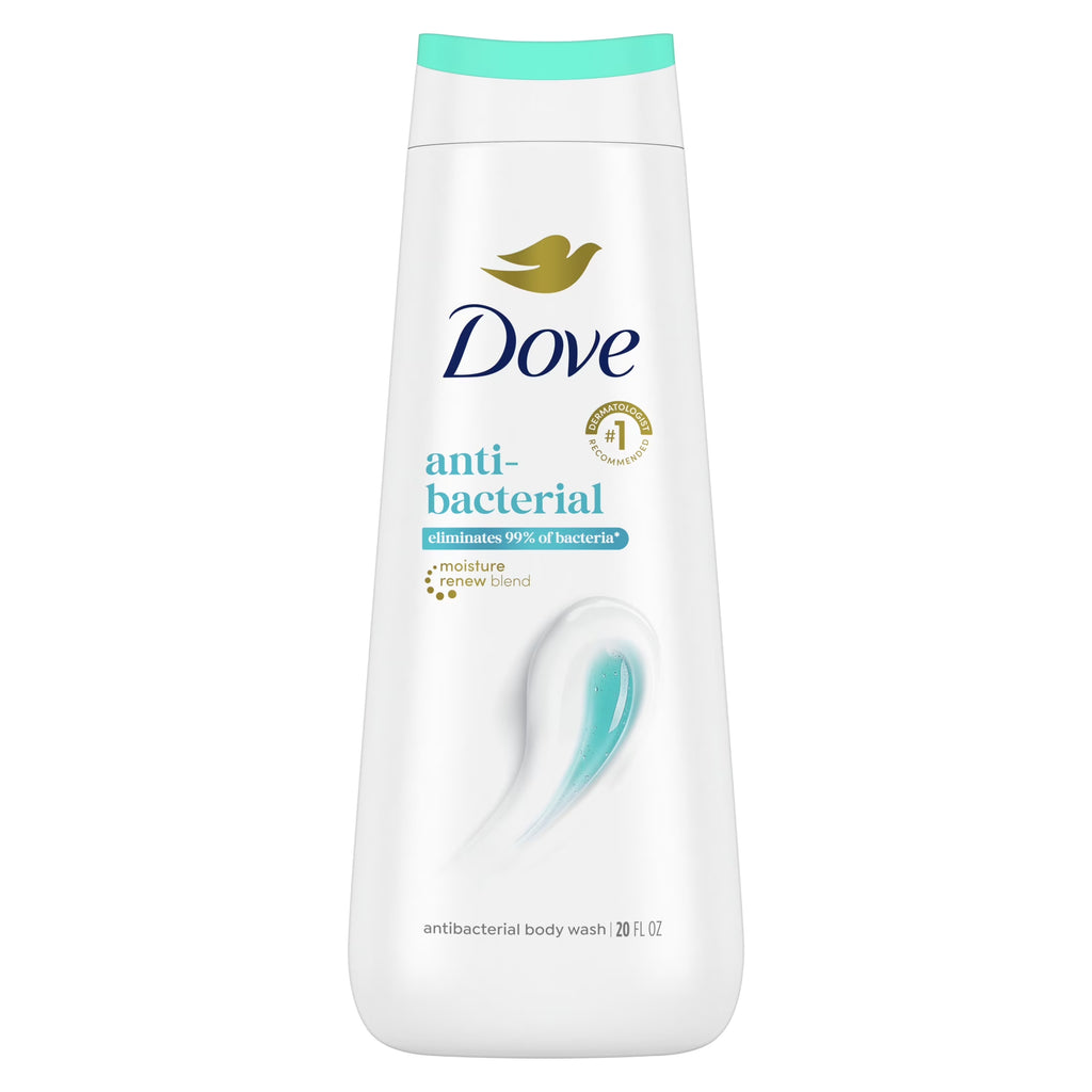 Antibacterial Daily Use Body Wash for Women Protects from Dryness All Skin, 20 Oz